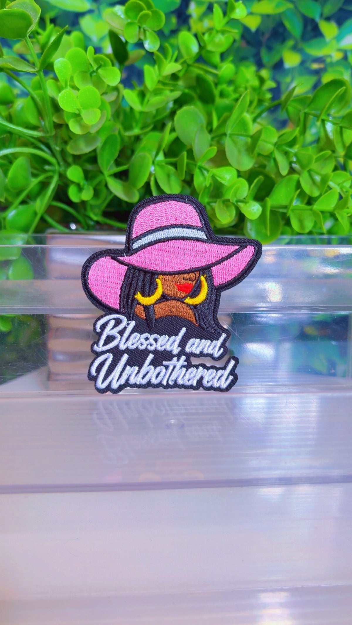 Christian iron on patch