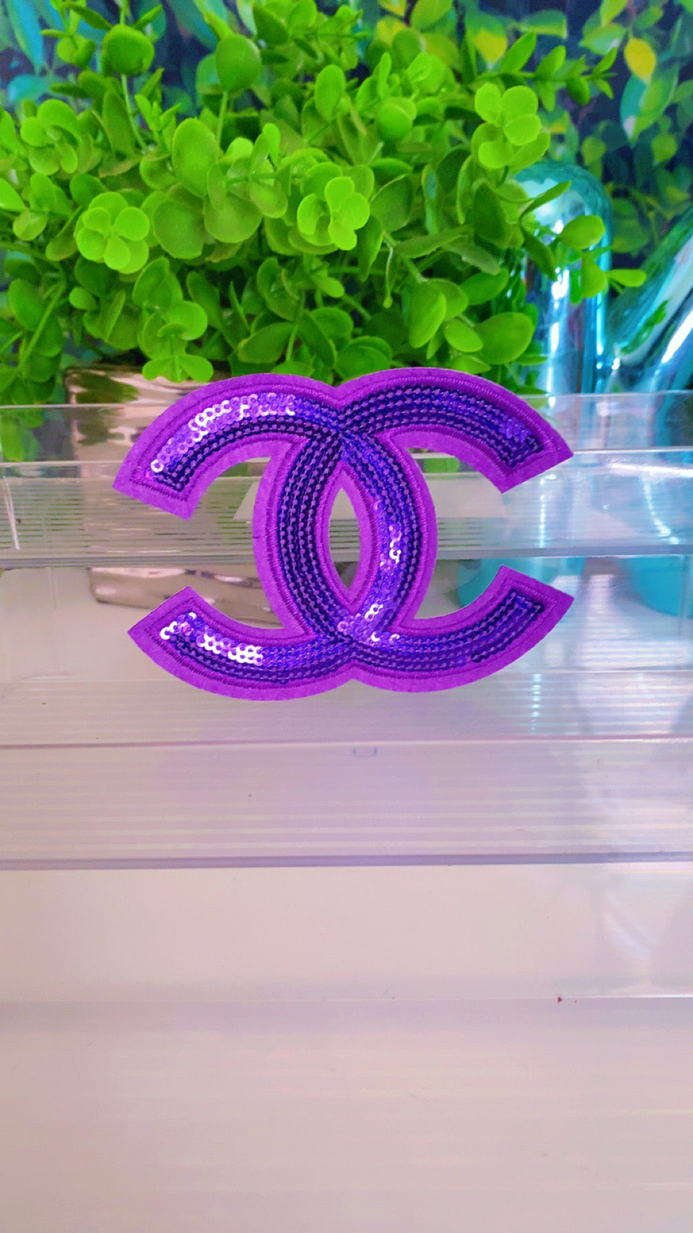 Sequin iron patch (8 color option)