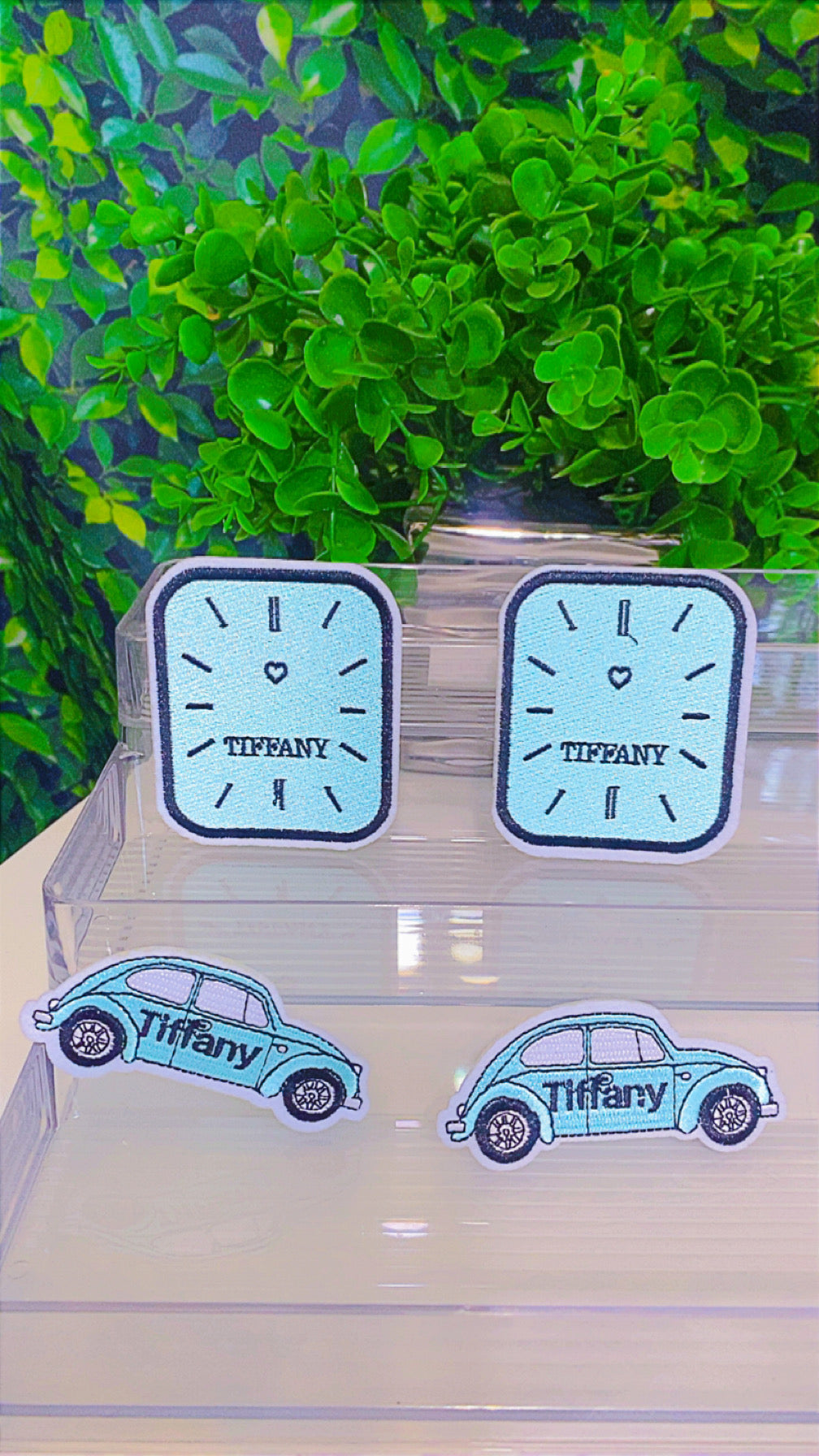 Tiffany diy patch set of 4