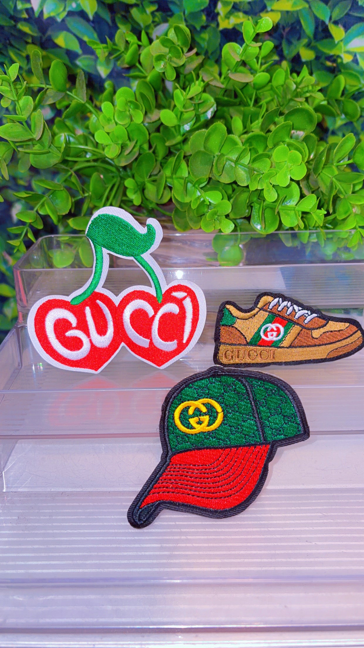 Iron on patch set