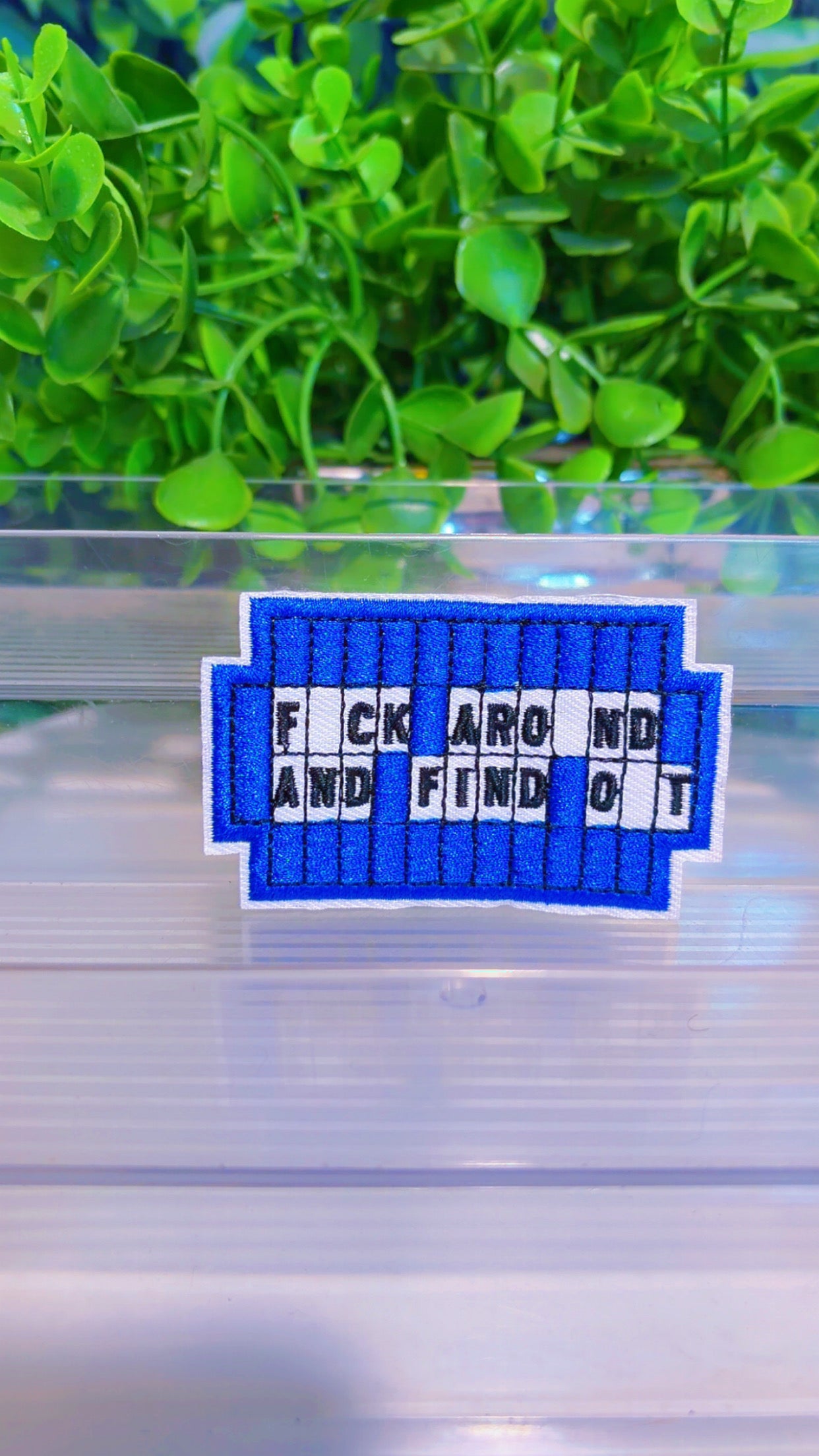 Blue f around And find out