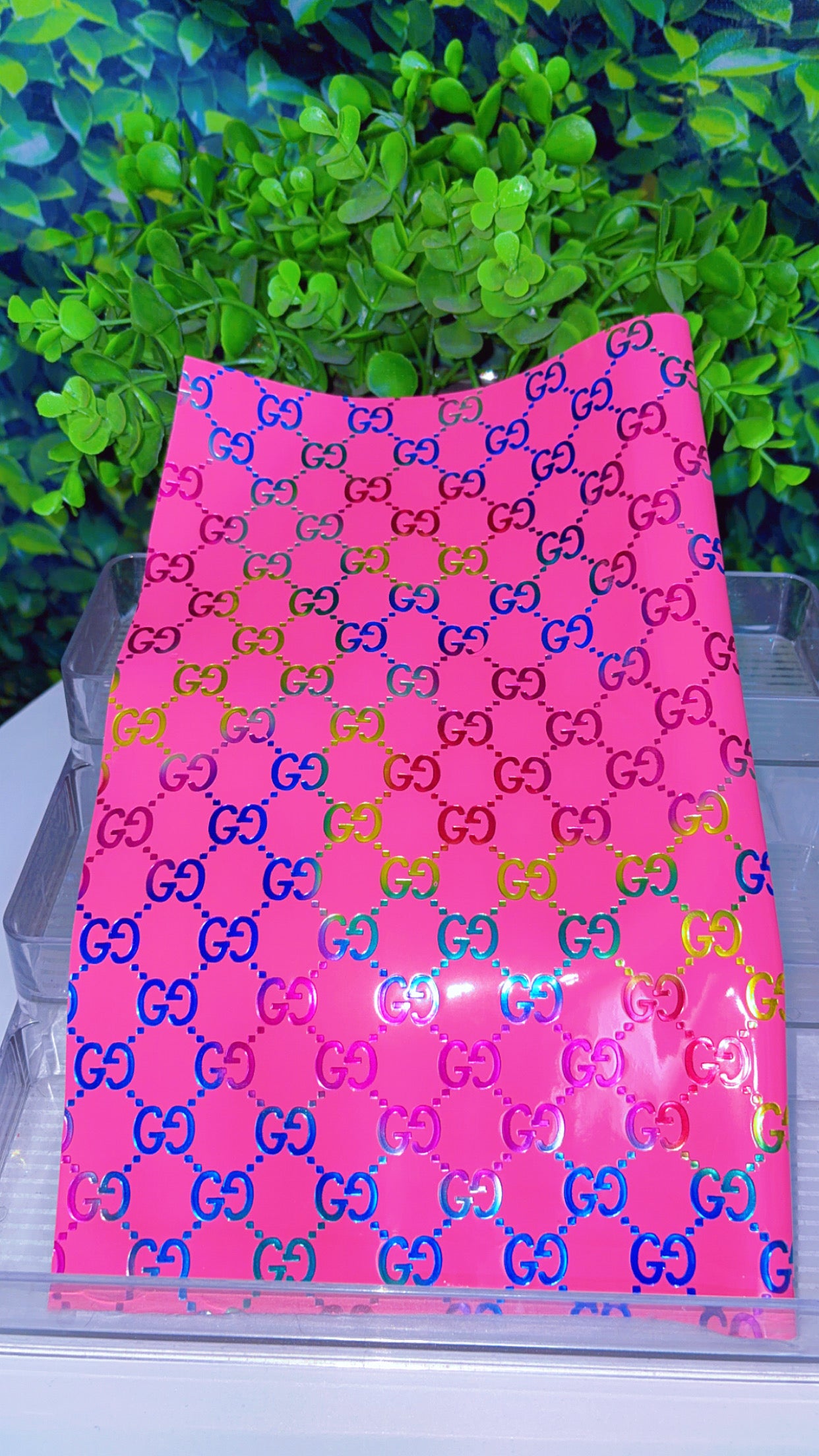 Soft Faux leather 14x12