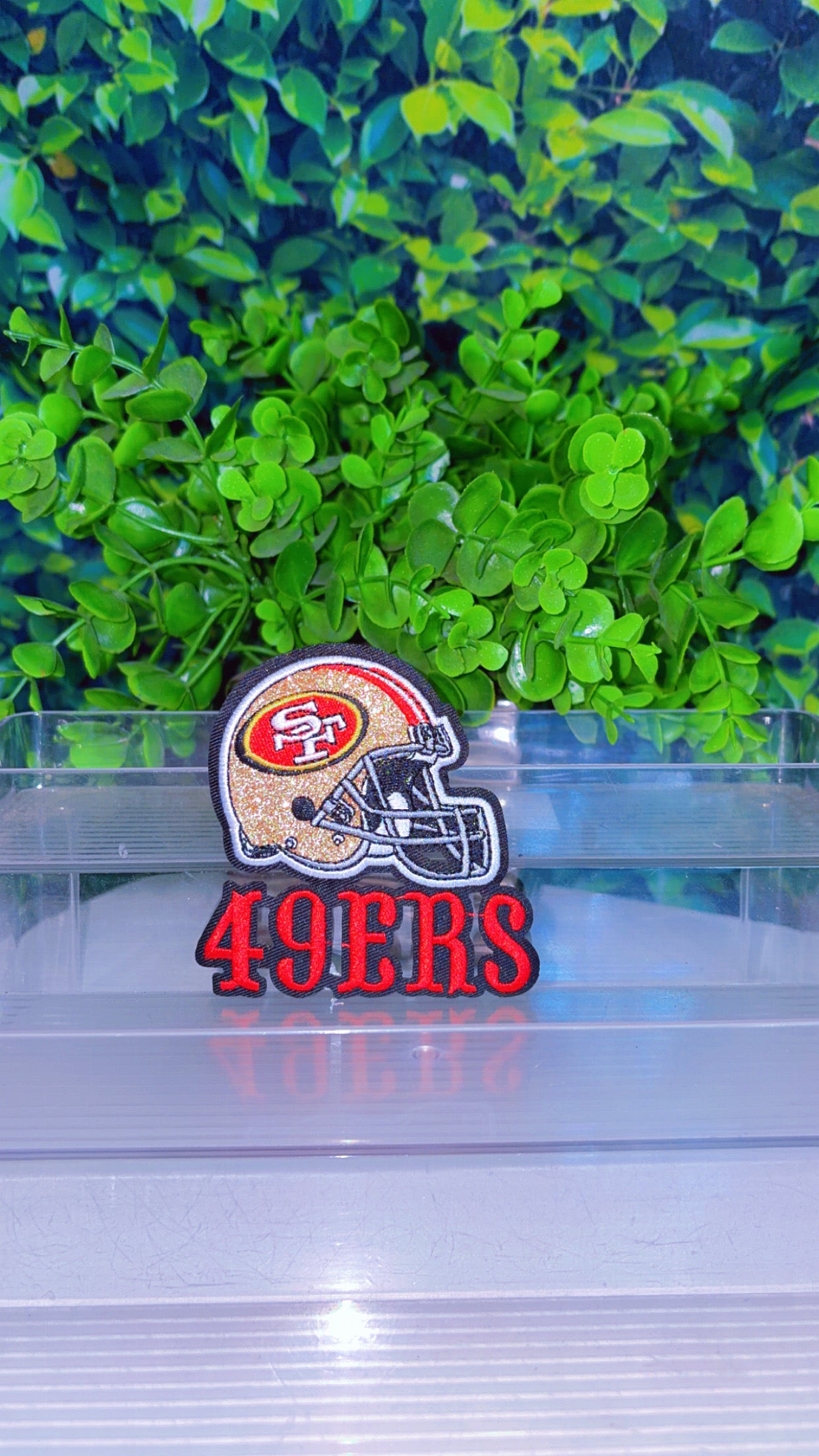Sport iron on patch