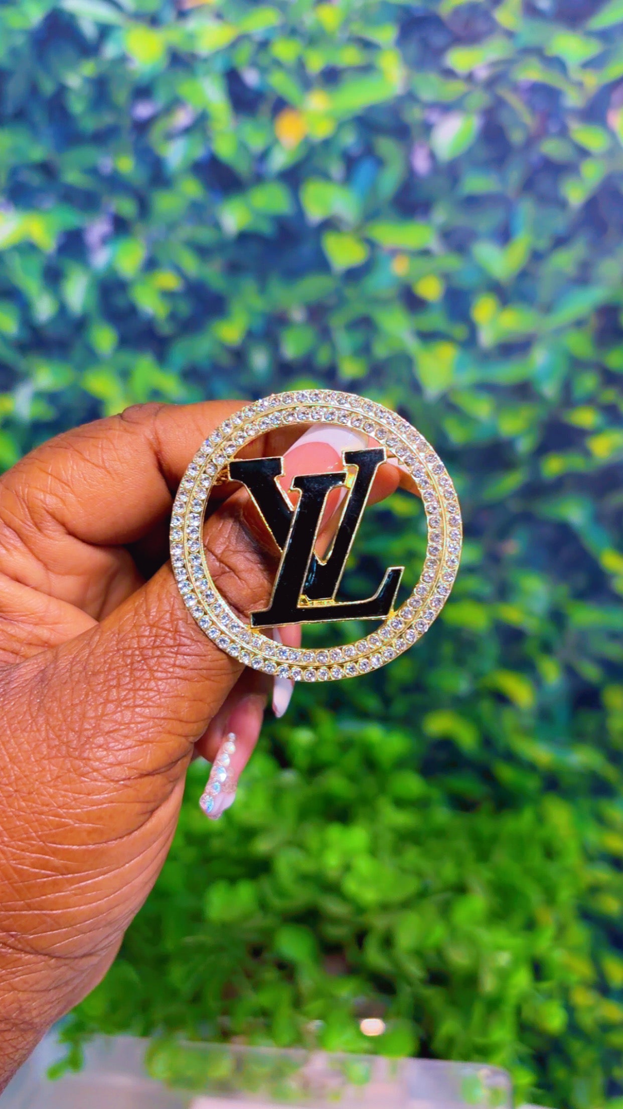 Bling brooch