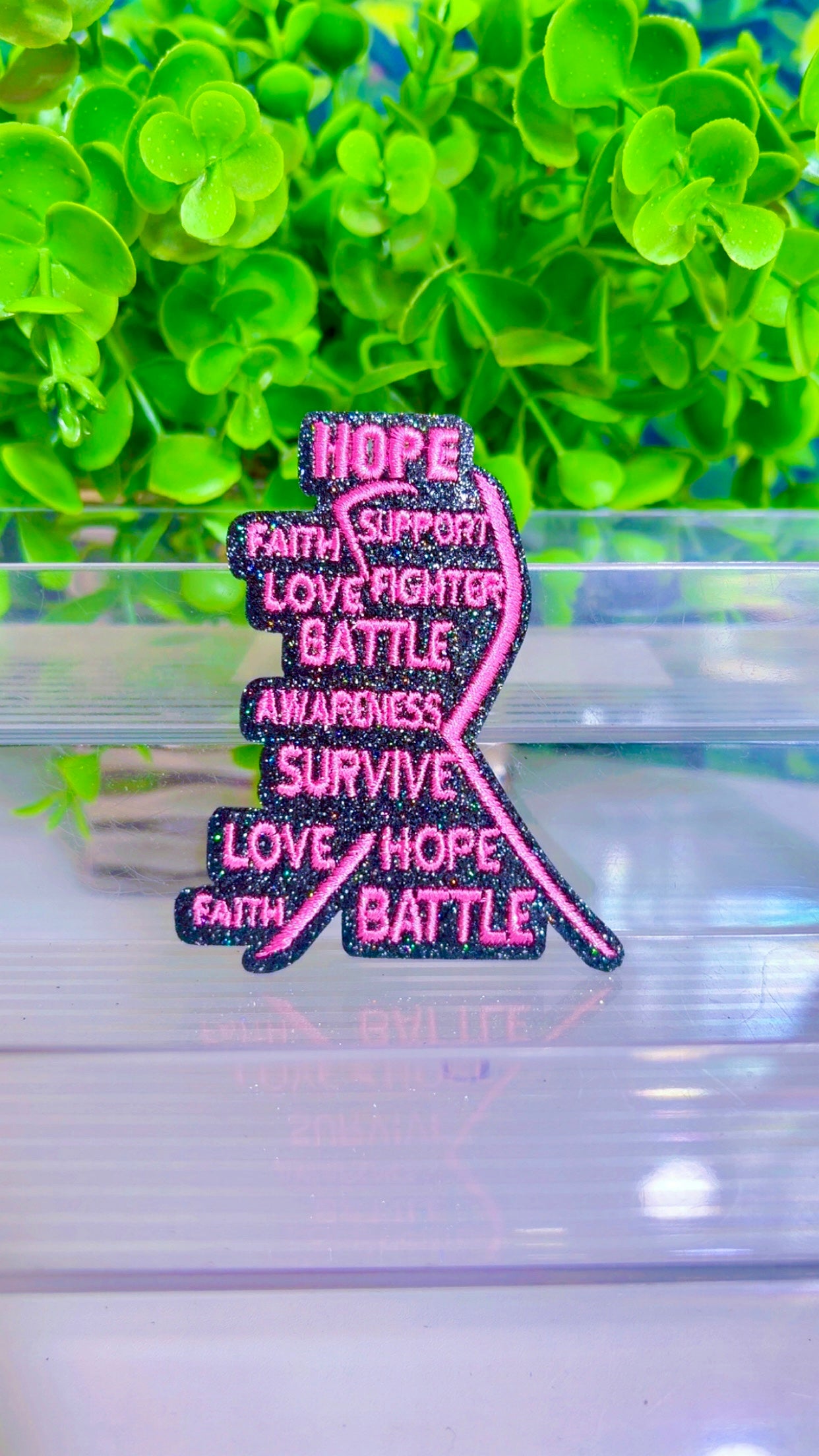 Affirmations iron on patch