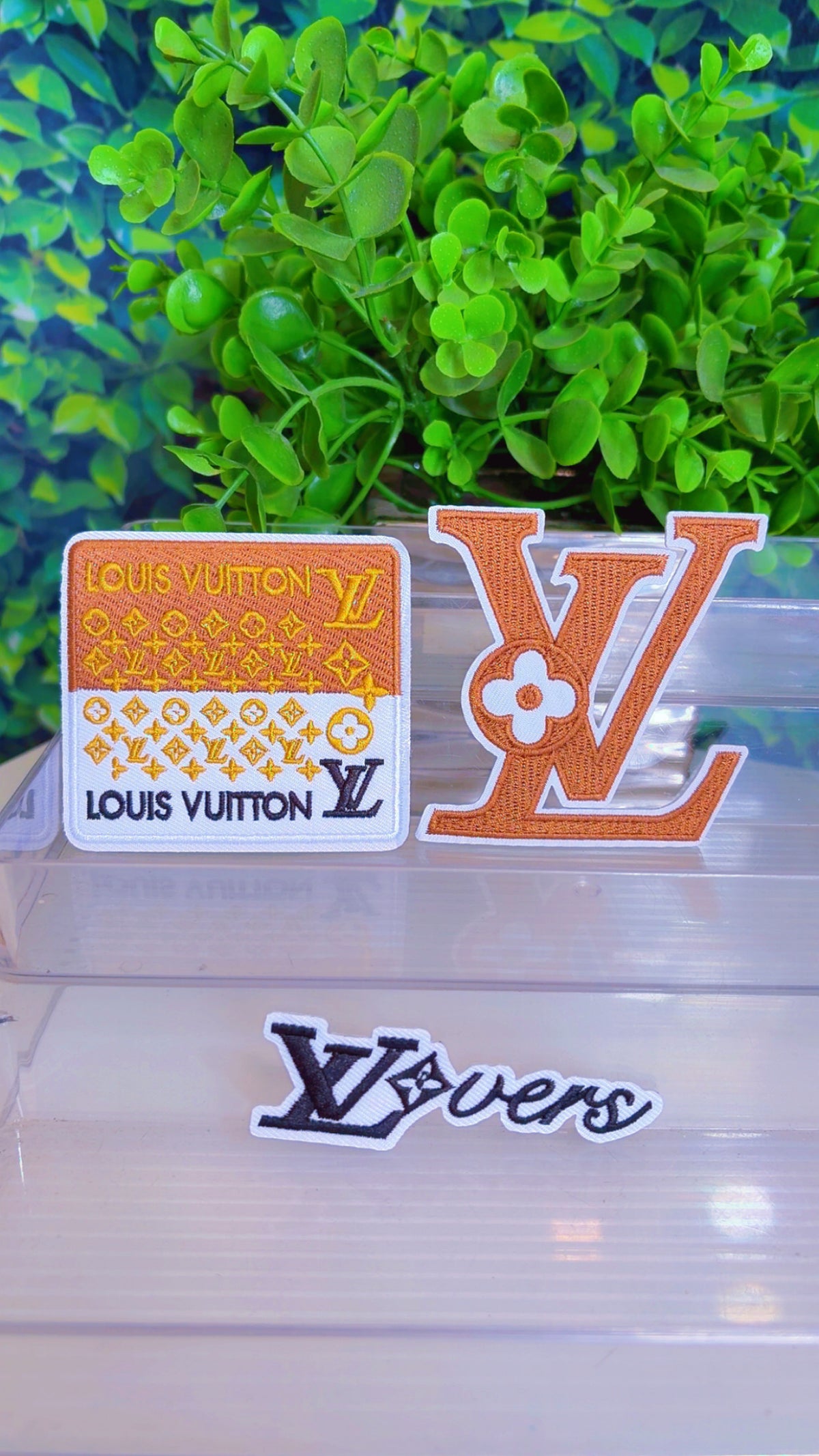 Iron on patch set