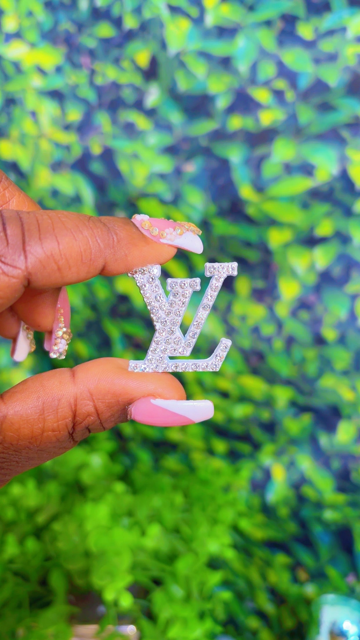 L bling charm (6 color options)