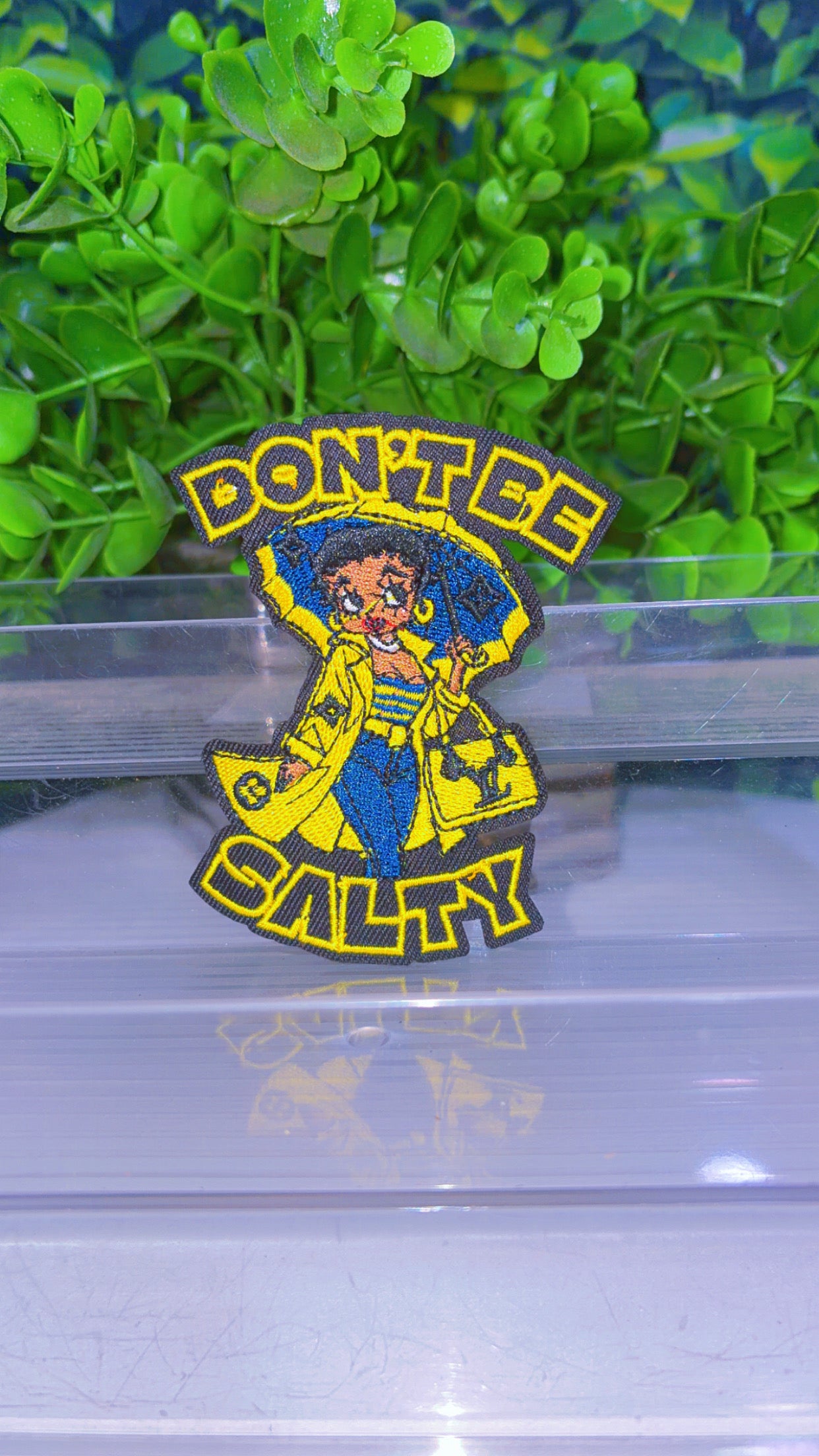Don’t be salty iron on patch