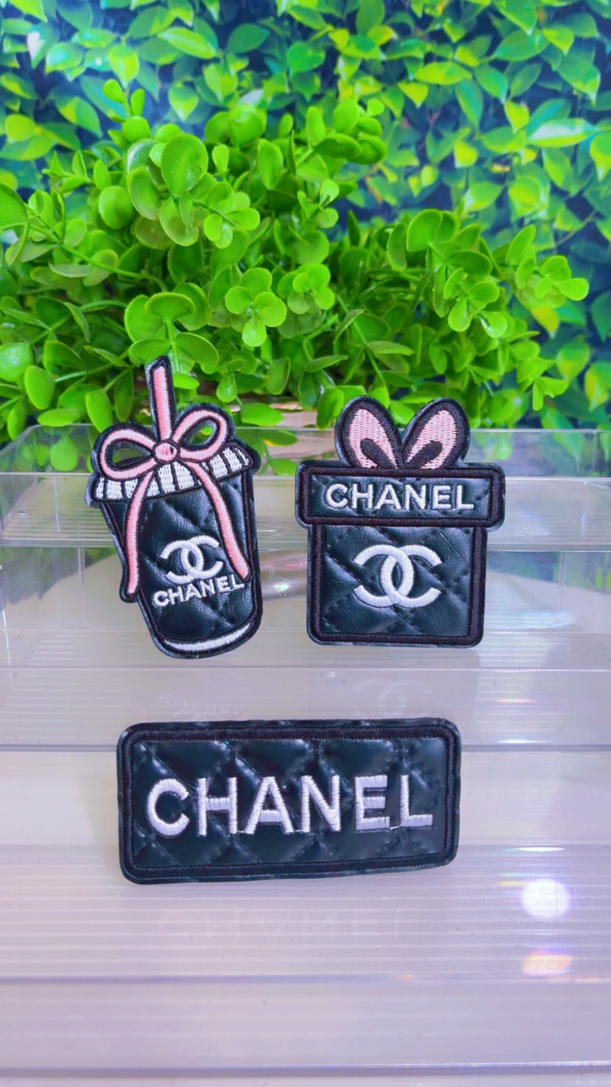 Iron on patch set