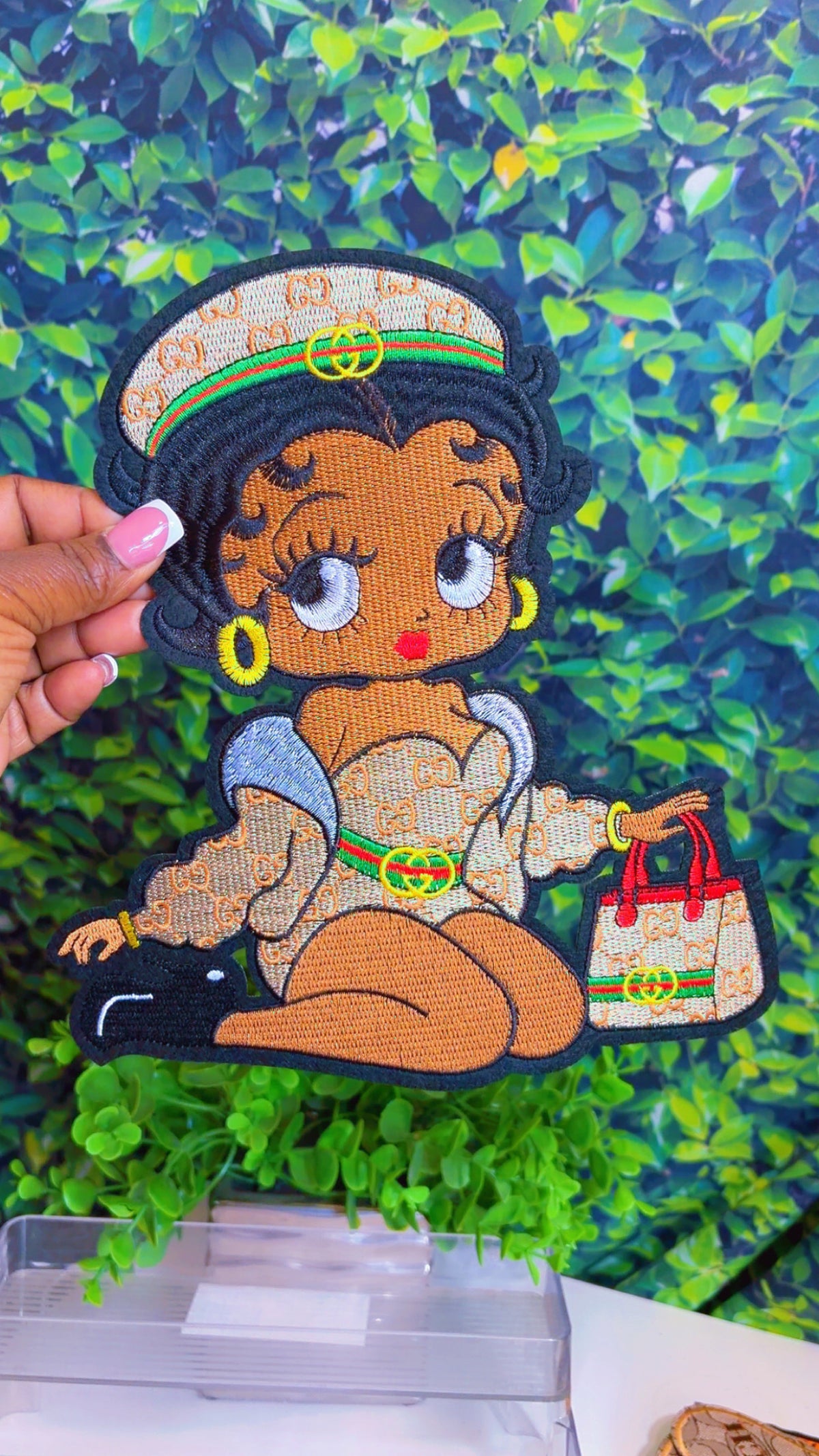 Iron on big patch