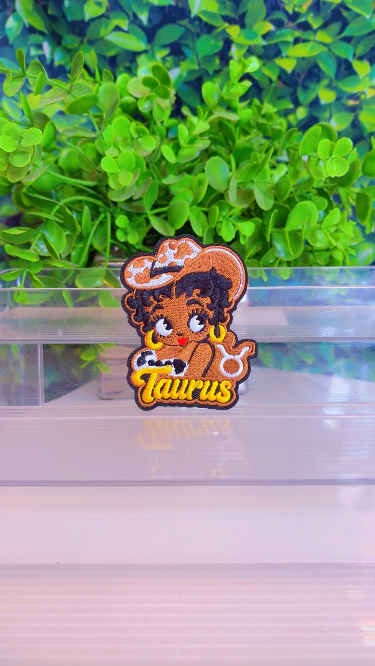 Taurus ♉️ zodiac iron on patch
