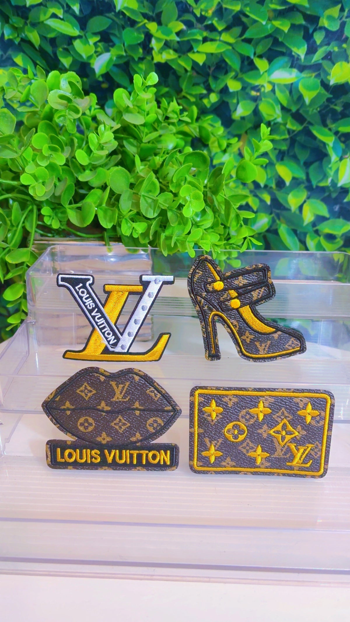 Iron on patch set