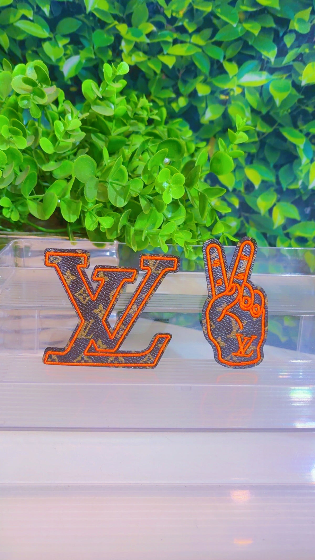 Iron on patch set
