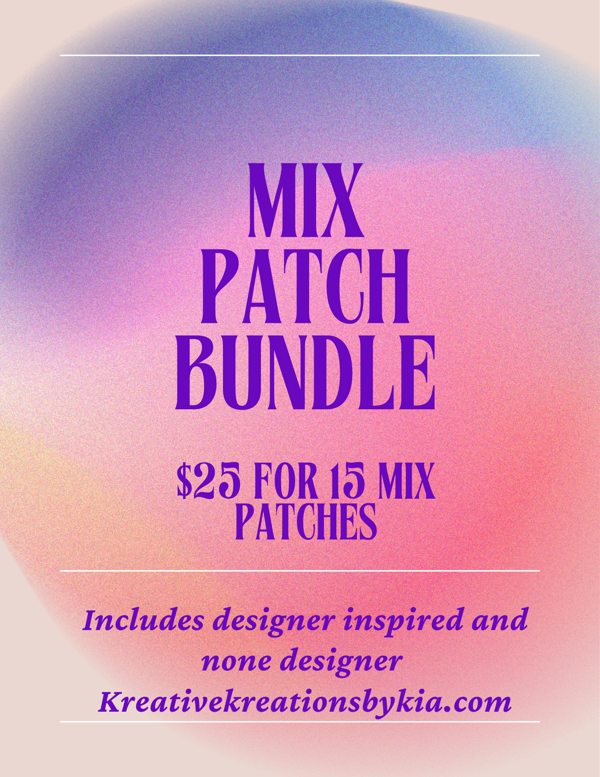 Mix bundle iron on patch 15 mix randomly chosen hat size