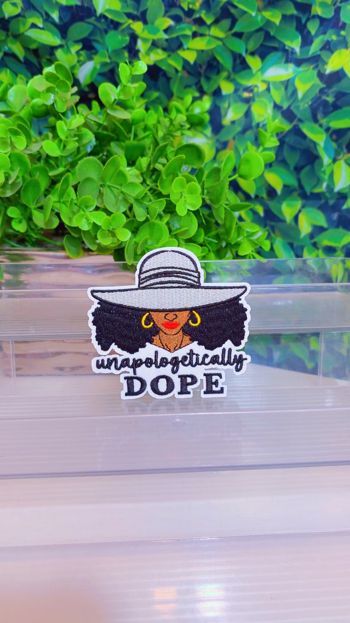 Unapologetically Dope big and small patch