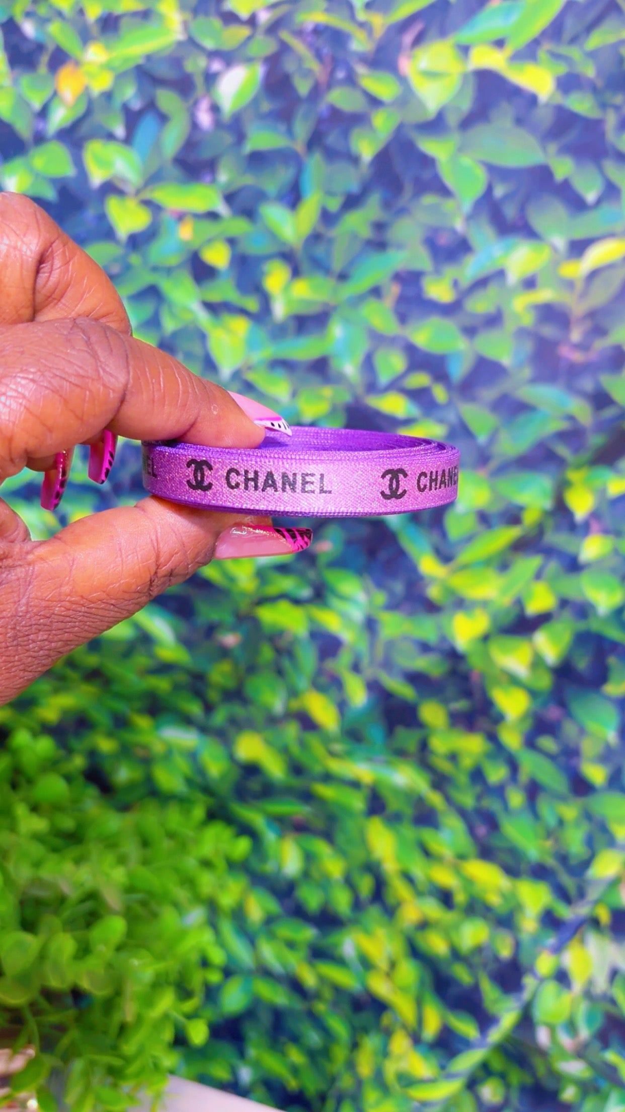 Lux glitter Ribbon (4 color options)