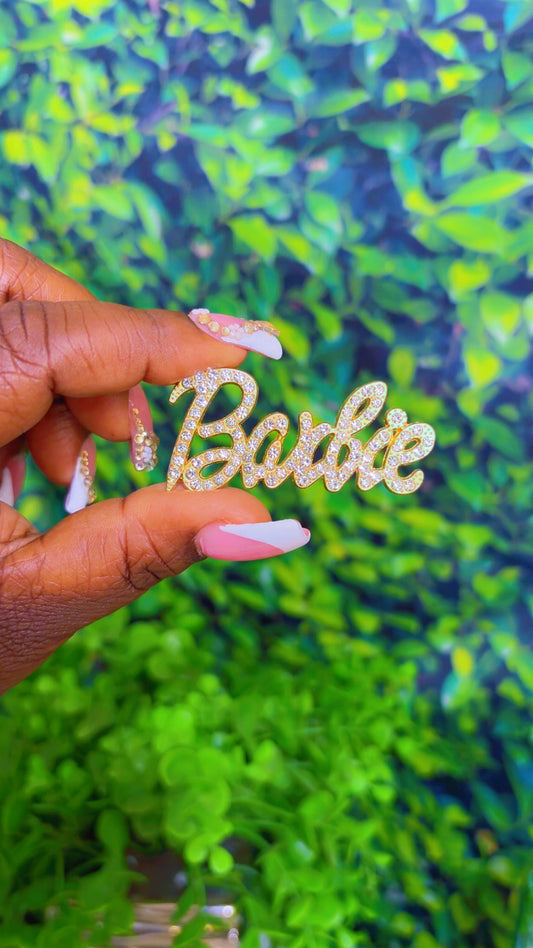Barbie bling charm
