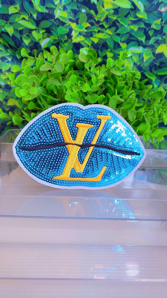 Medium sequin iron on patch