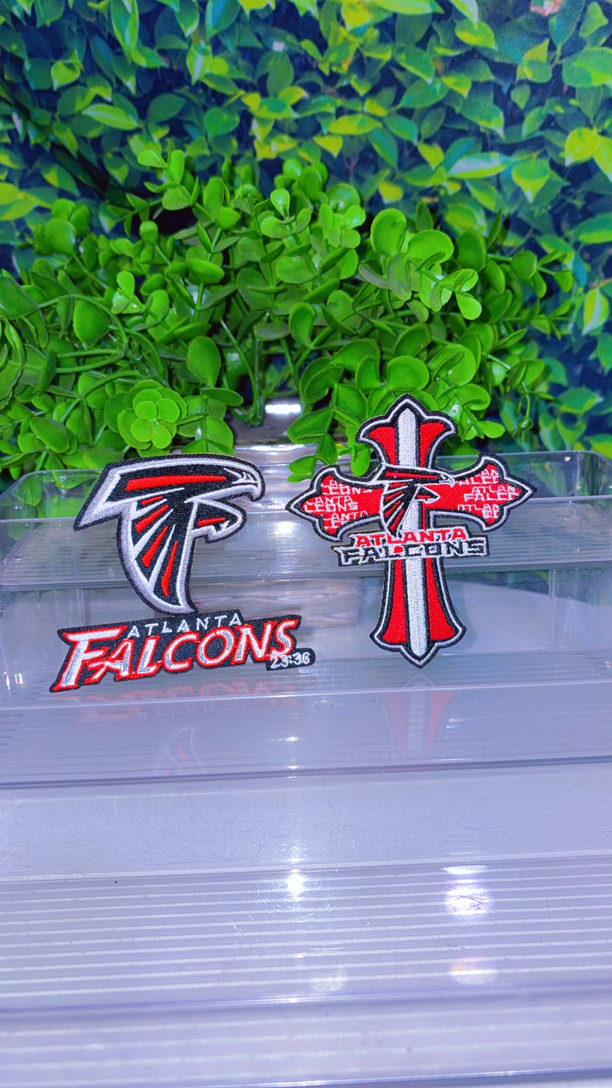 Atl 🏈 sports iron on patch
