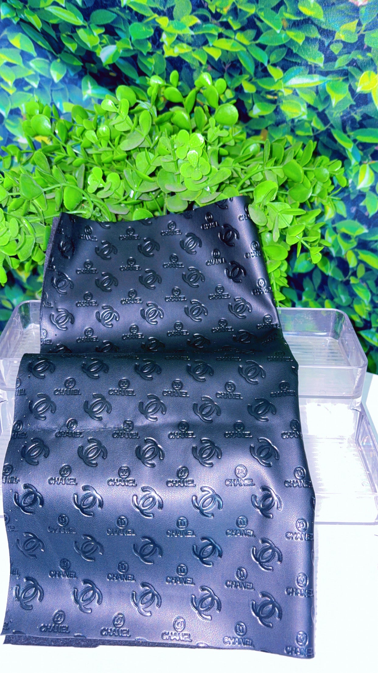 Soft faux leather 14x12