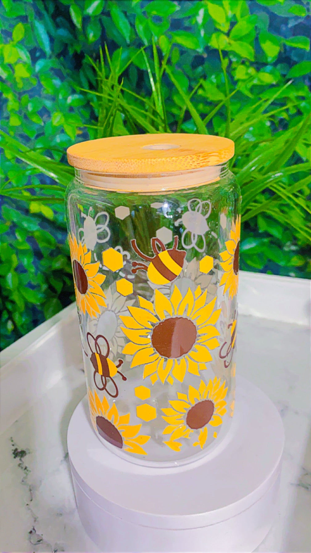 Sunflower 16oz tumbler