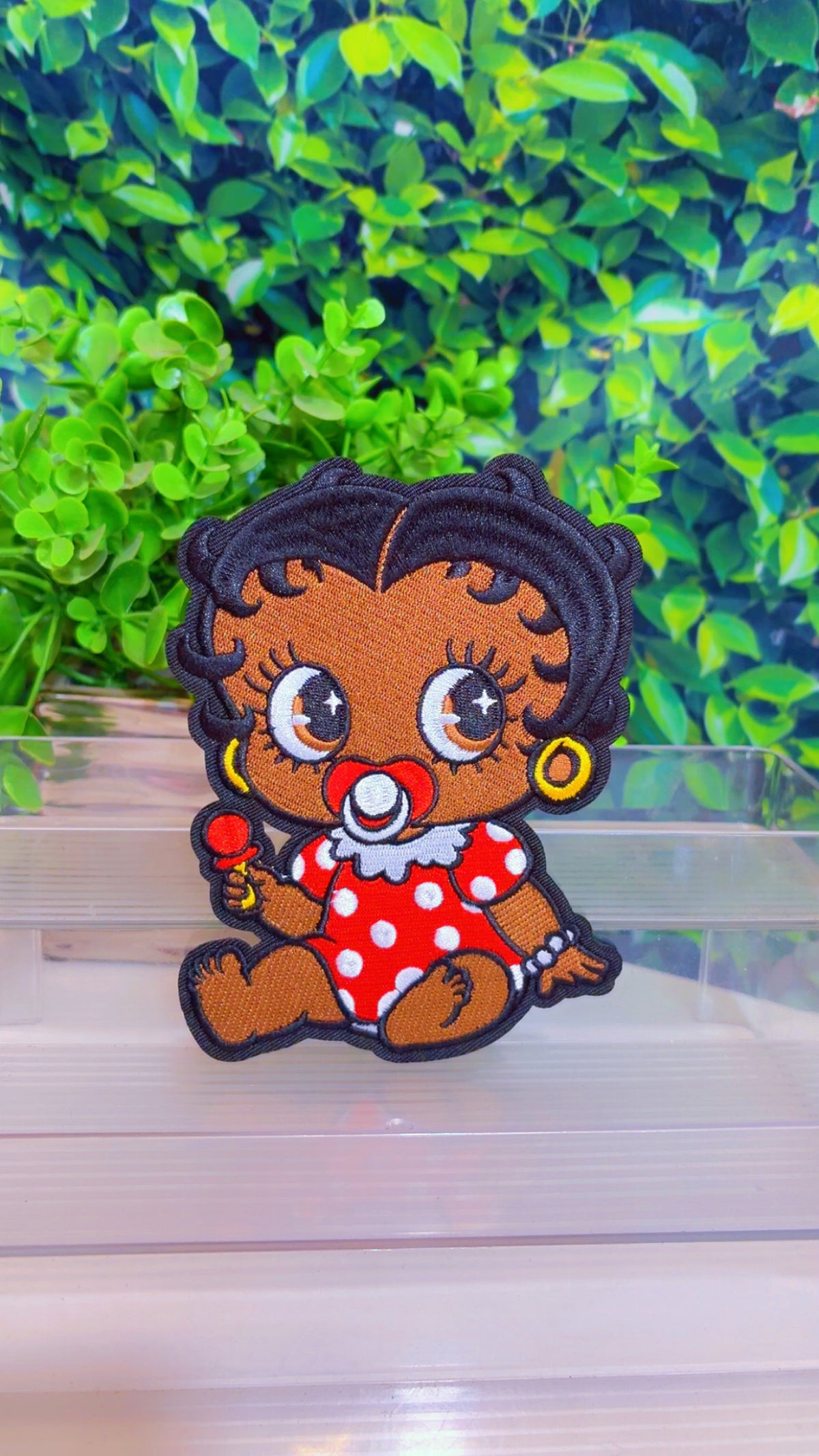 Baby Betty iron on patch big, medium or small size