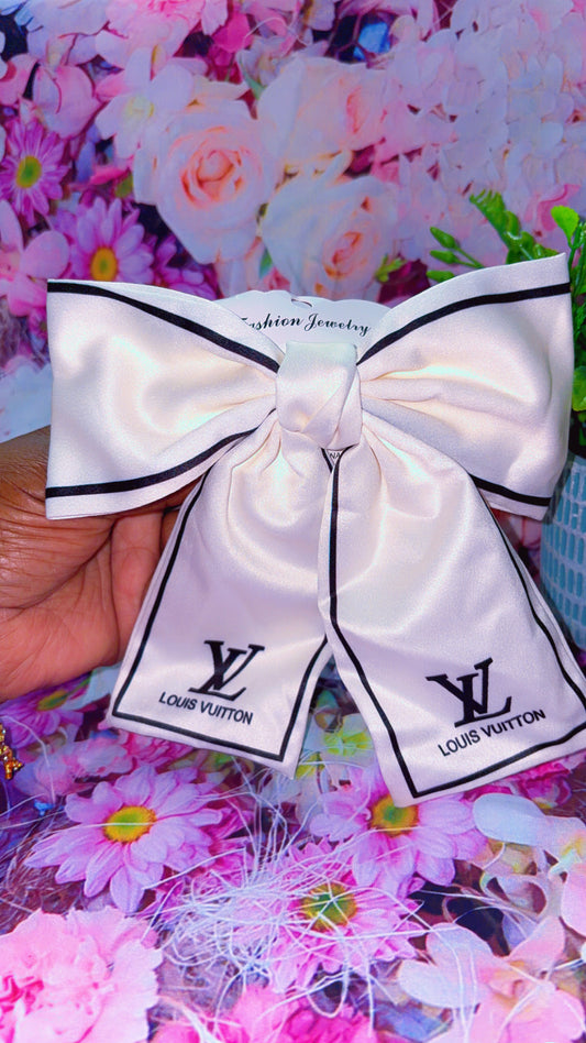 Designer-Inspired Statement Bow Hair Clip