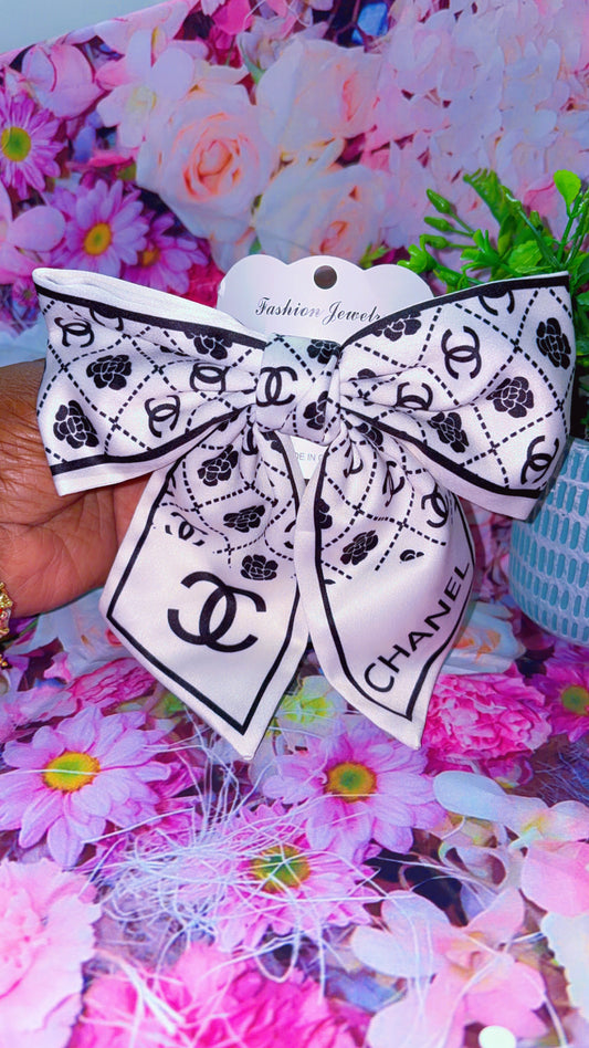 Designer-Inspired Statement Bow Hair Clip