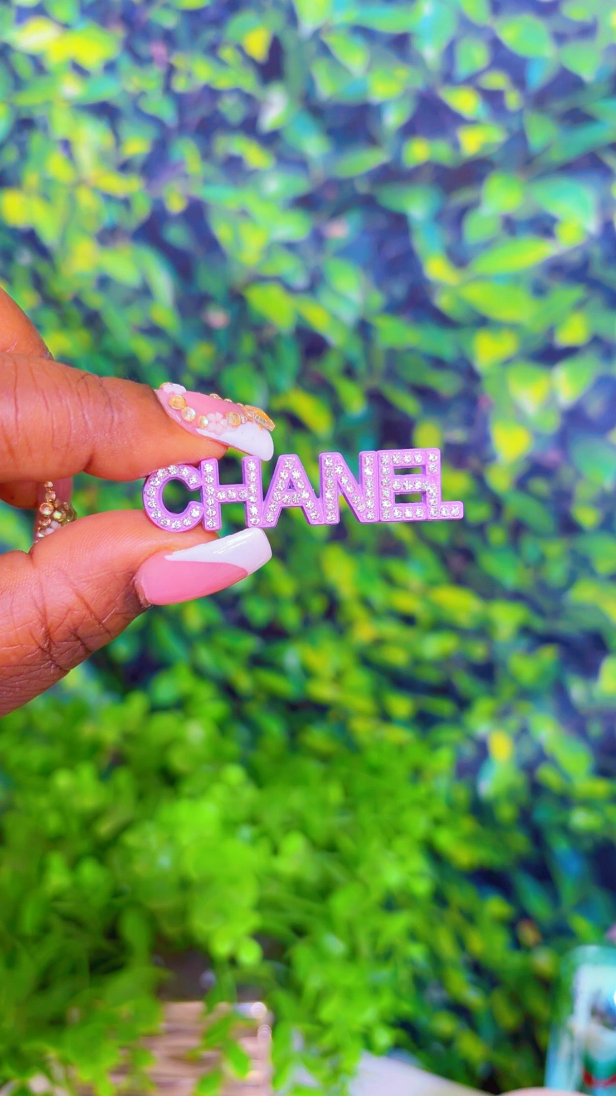 CC bling charm (6 color options)