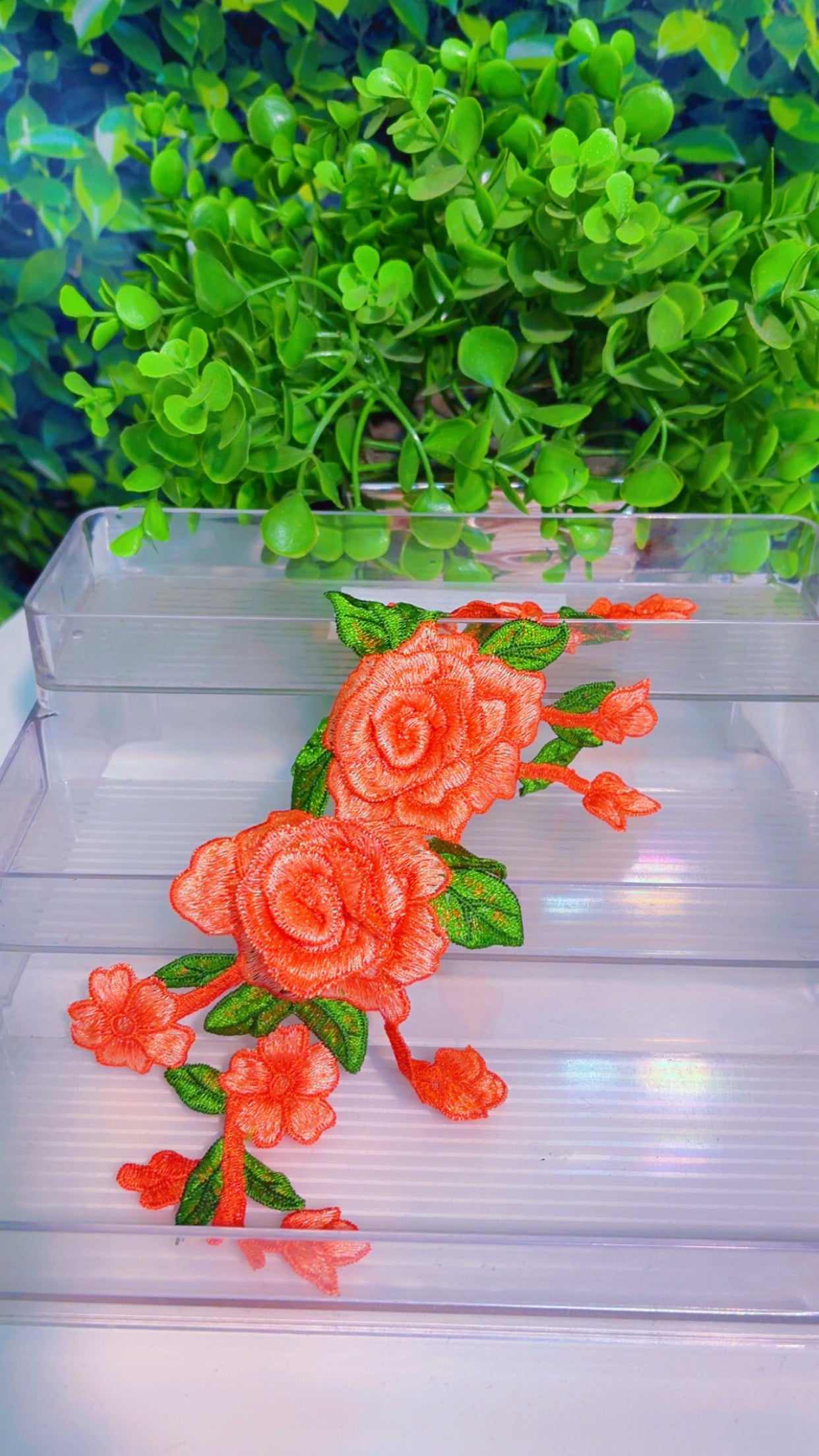Peachy 3d flower