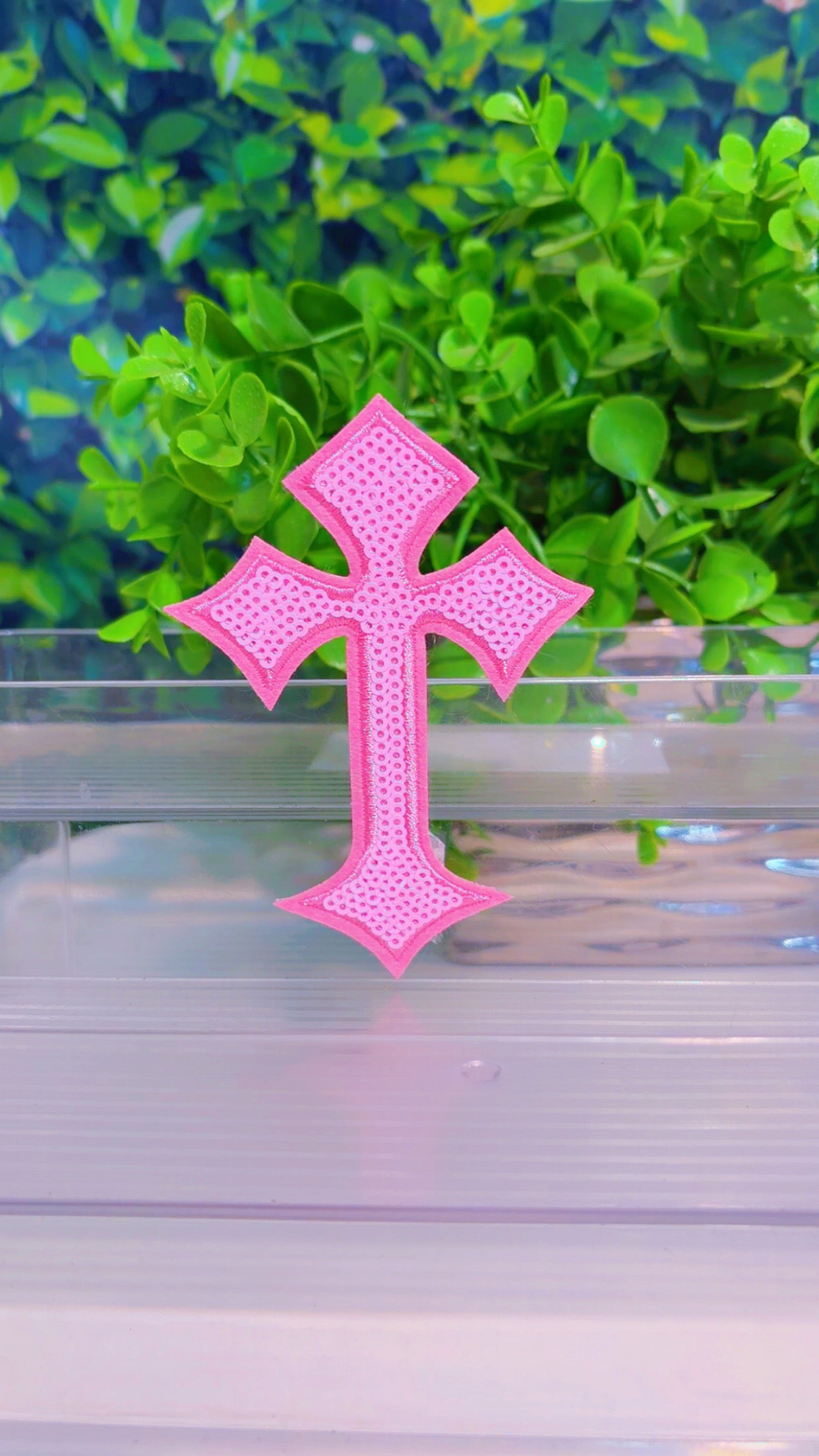 Iron on cross (5colors)