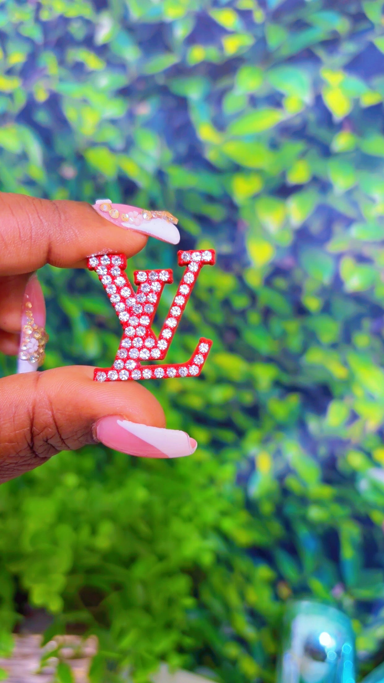 L bling charm (6 color options)