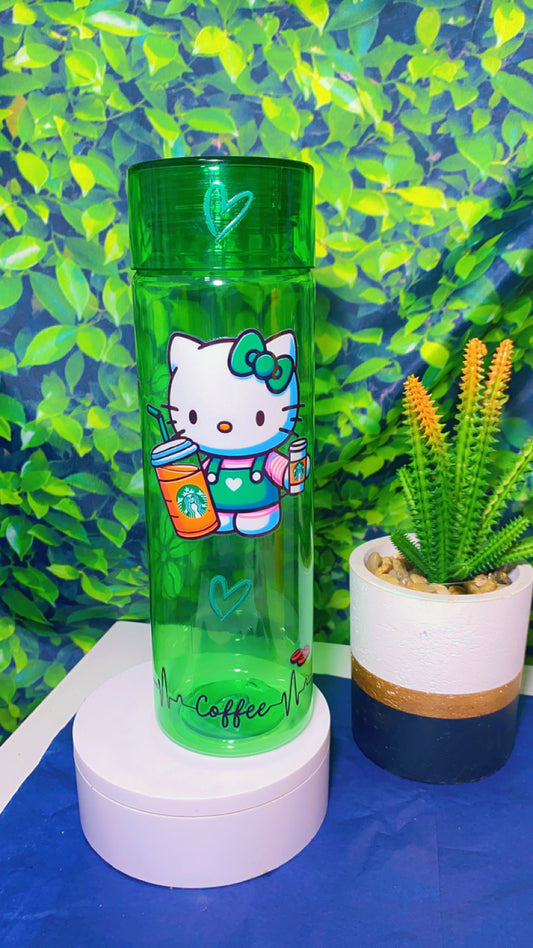 Coffee kitty 30oz water bottle