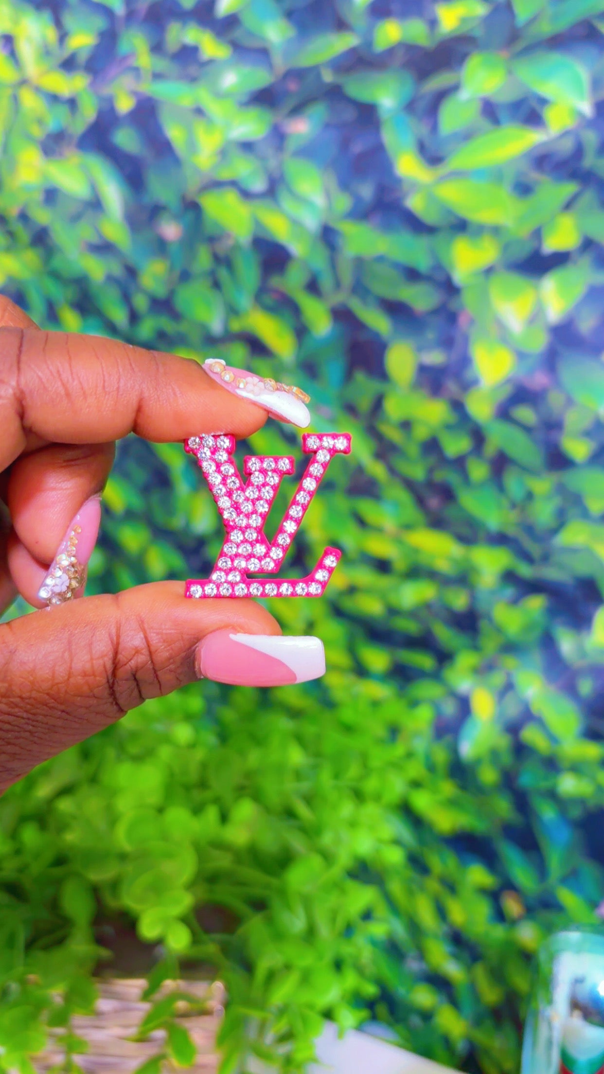 L bling charm (6 color options)