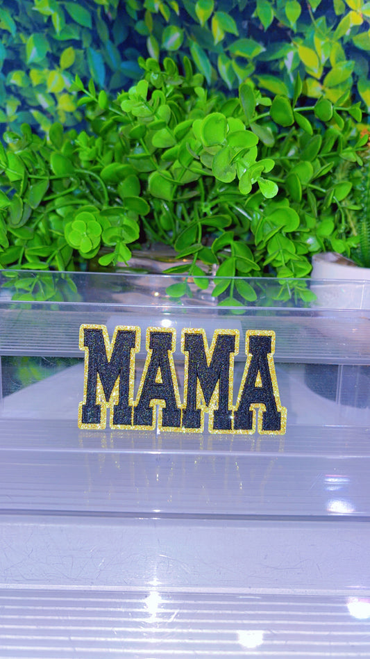 Mama iron on patch (3 colors)