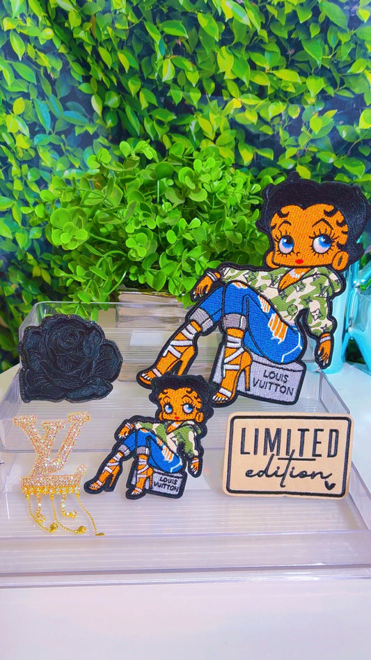 Limited Edition iron on patch set