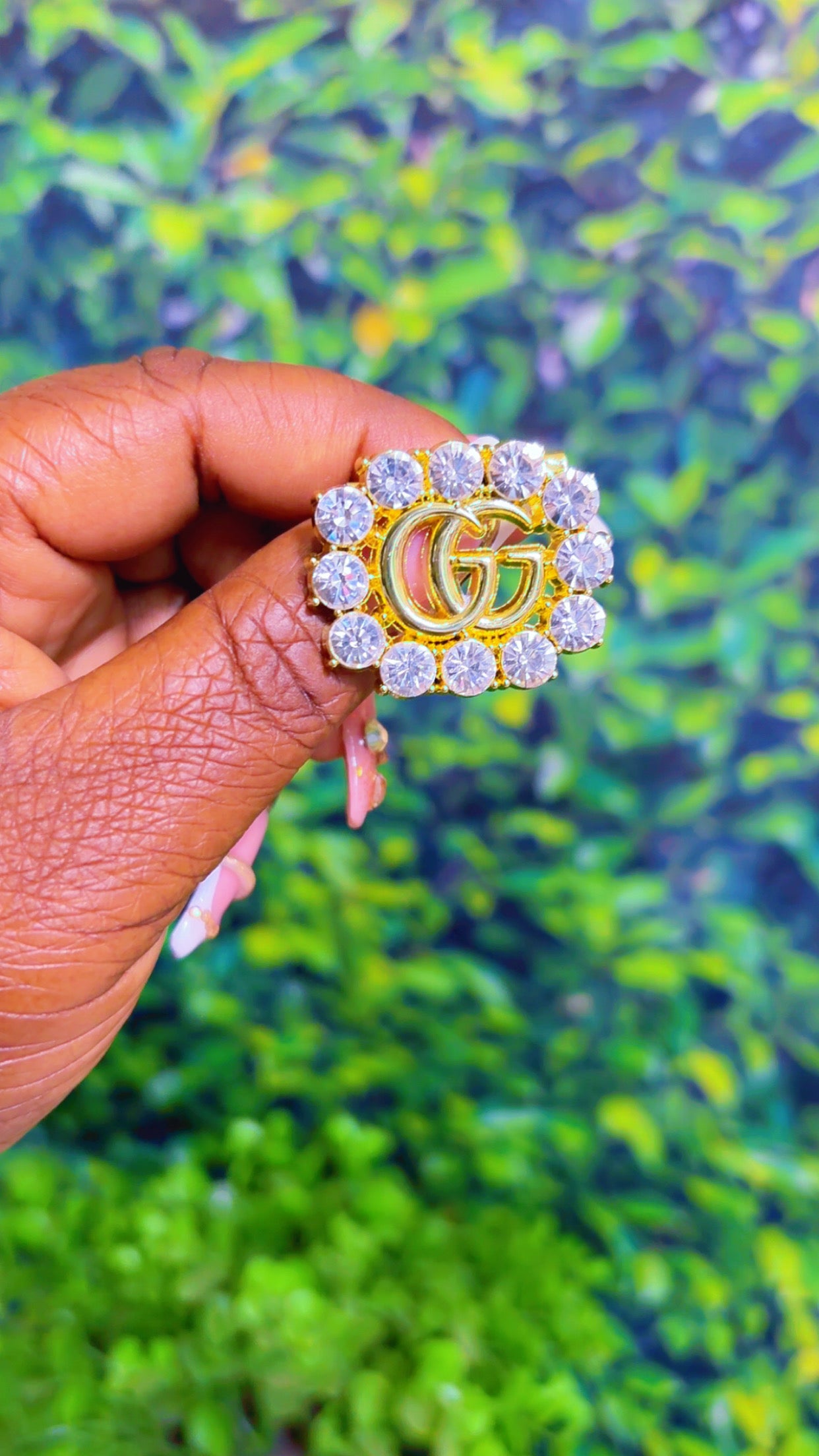 Bling brooch
