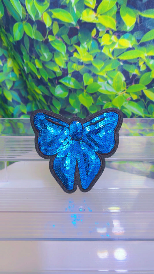 Pretty Sequin bow (5 color options)