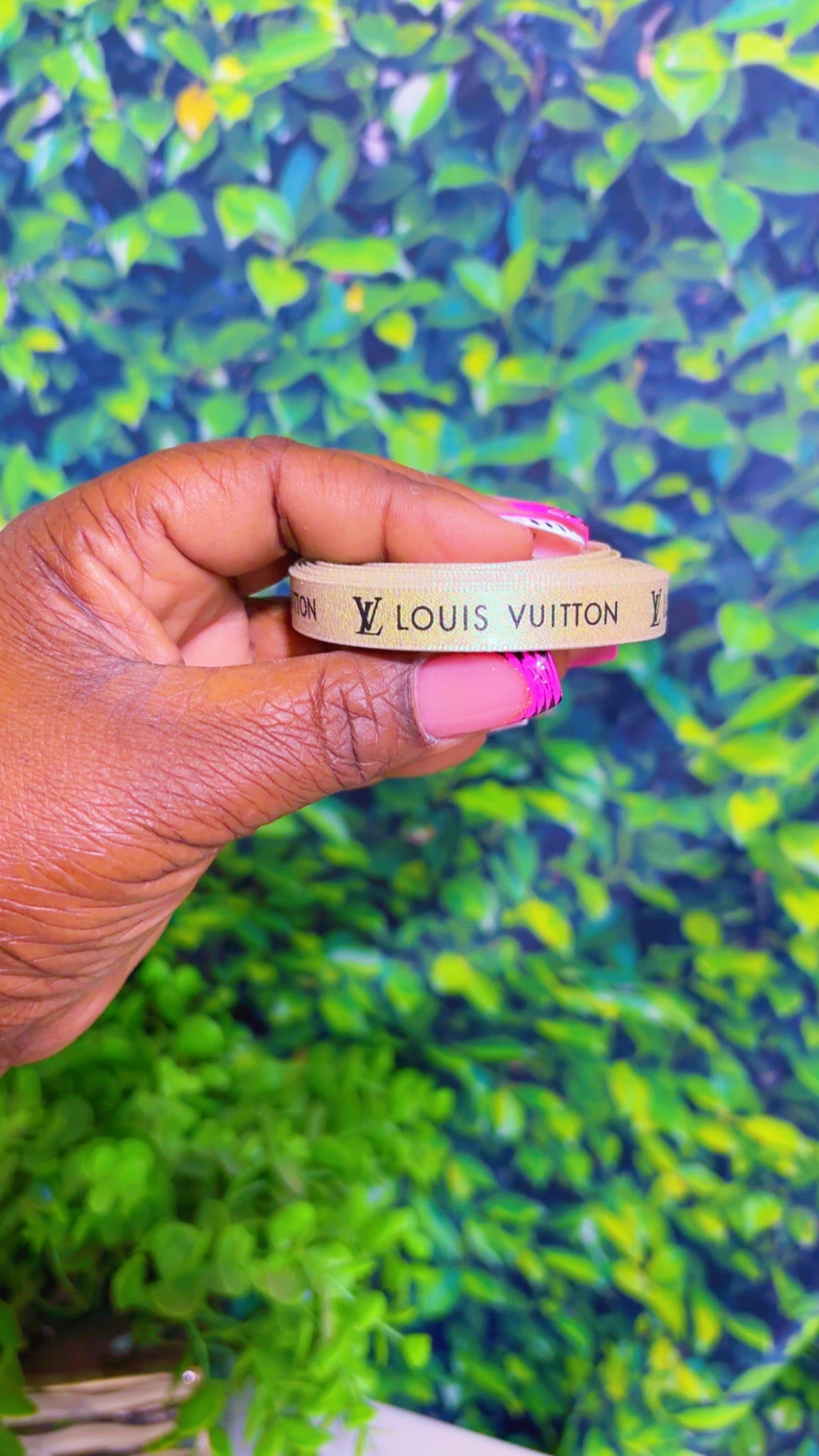 1 yard Lux Ribbon (3 color options)