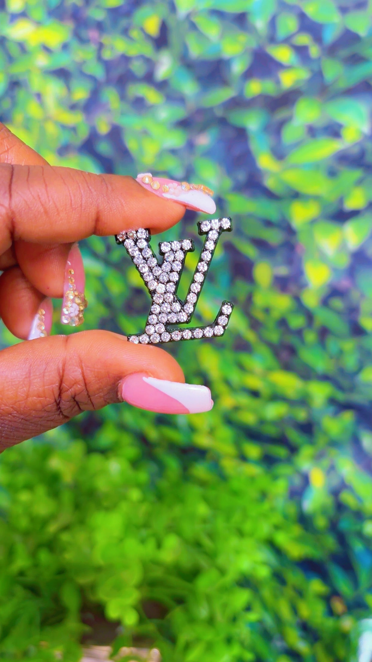 L bling charm (6 color options)