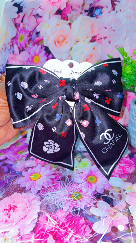 Designer-Inspired Statement Bow Hair Clip