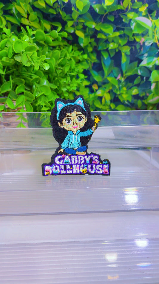 Gabby iron on patch