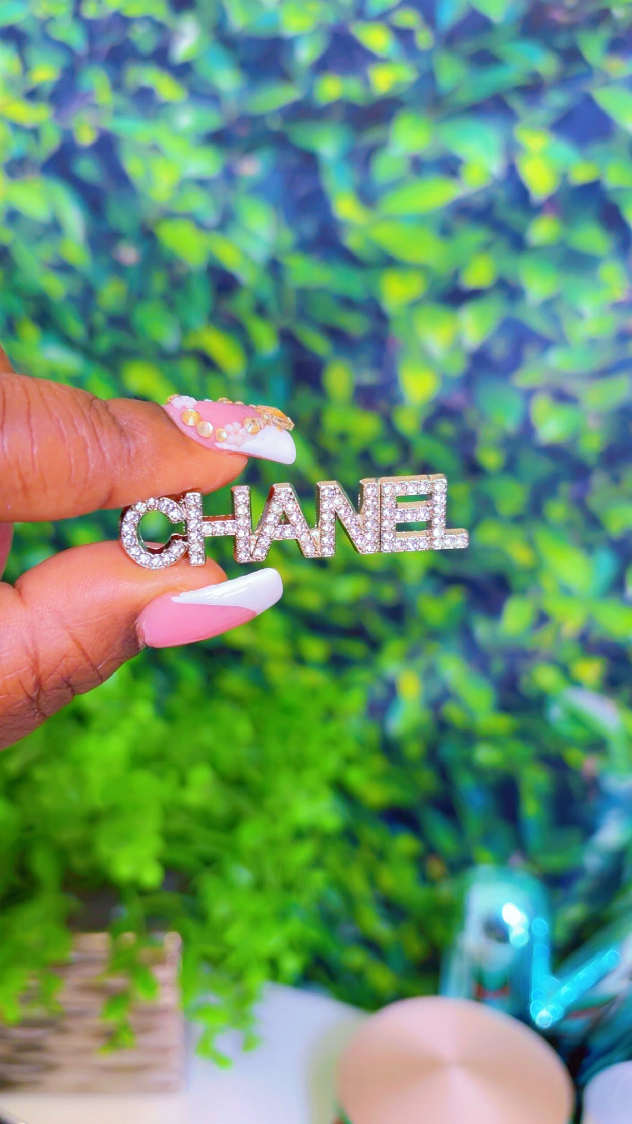 CC bling charm (6 color options)