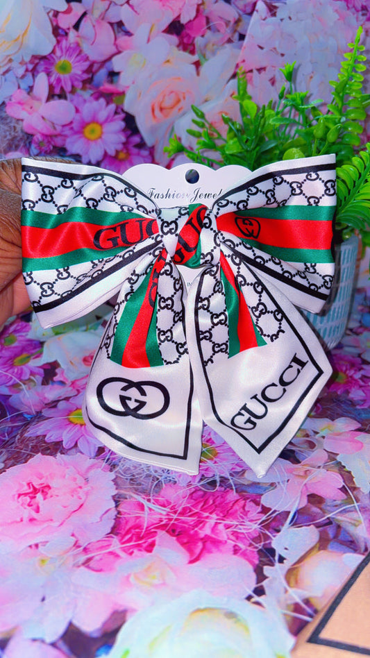 Designer-Inspired Statement Bow Hair Clip