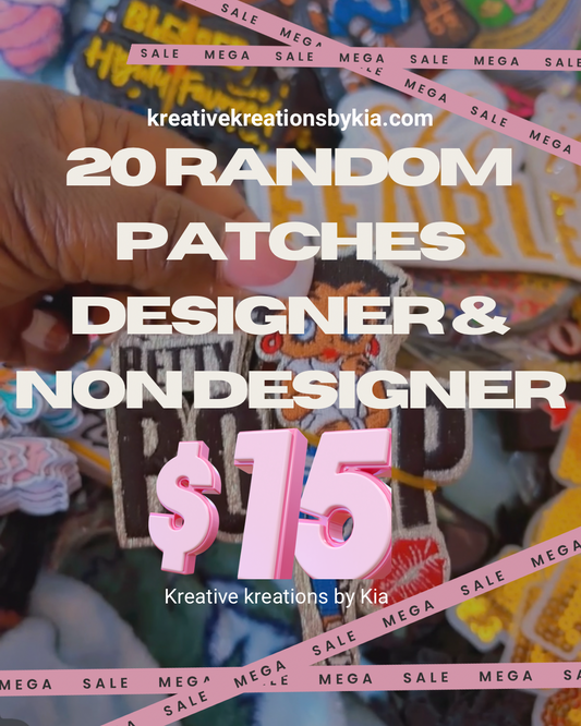 Bundle Deal 🎊🎉randomly chosen iron on patches