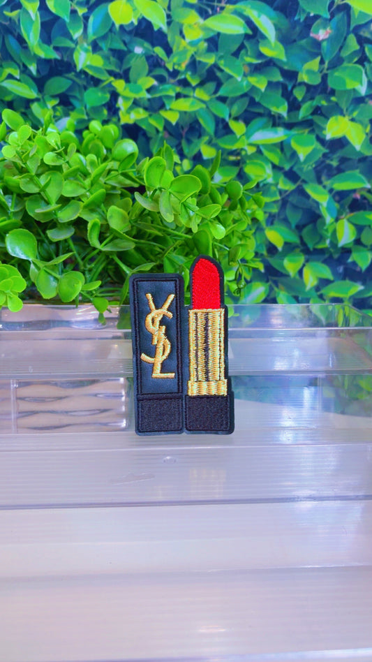 Lux lipstick iron on patch