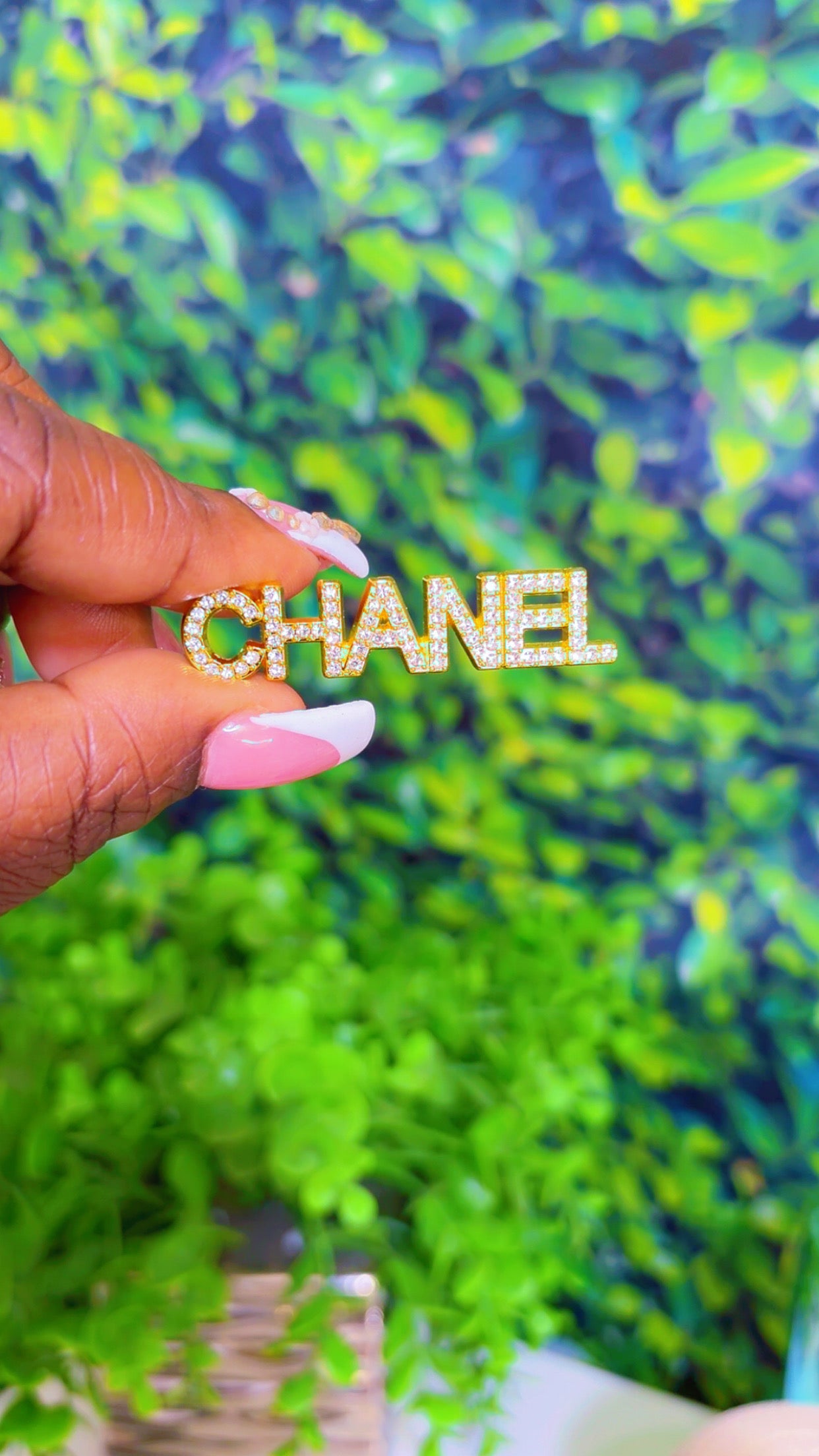 CC bling charm (6 color options)