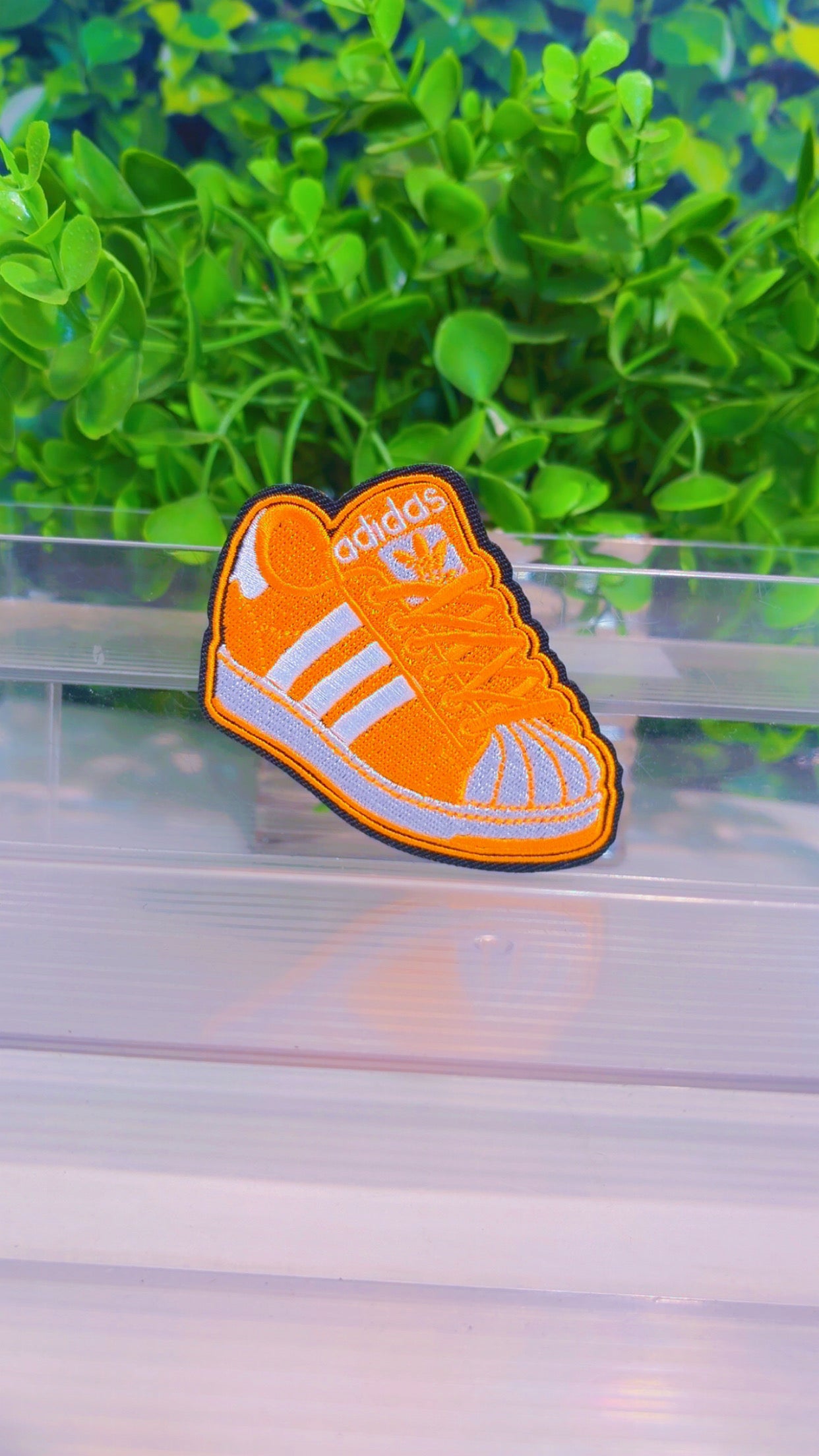 Cute sneakers (5 color options)iron on patch set