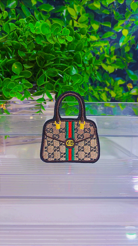 G bag 💼 iron on patch