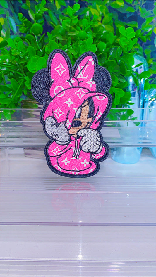 Hoodie mouse iron on patch